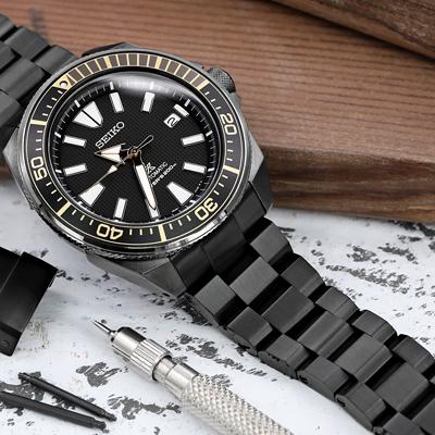 22mm メタル時計バンド ステンレス ヘクサッド オイスター 22mm メタル時計バンド ステンレス ヘクサッド オイスター