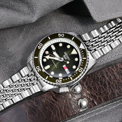 22mm メタル時計バンド ステンレス Goma BOR ブレスレット V 22mm メタル時計バンド ステンレス Goma BOR ブレスレット V