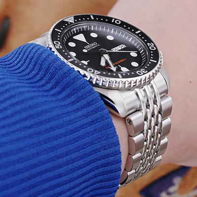 22mm メタル時計バンド ステンレススチール Goma BOR 22mm メタル時計バンド ステンレススチール Goma BOR