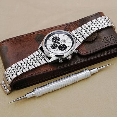 22mm メタル時計バンド ステンレススチール Goma BOR ブレスレット