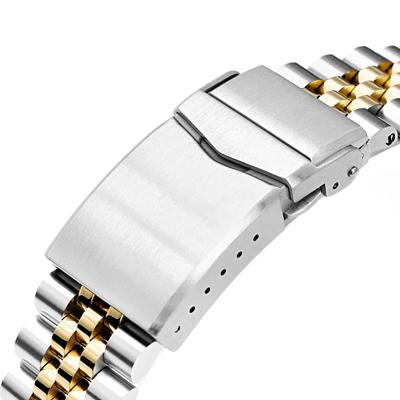 22mm メタル時計バンド ステンレススチール ジュビリー 22mm メタル時計バンド ステンレススチール ジュビリー