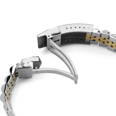 22mm メタル時計バンド ステンレススチール ジュビリー ブレスレット