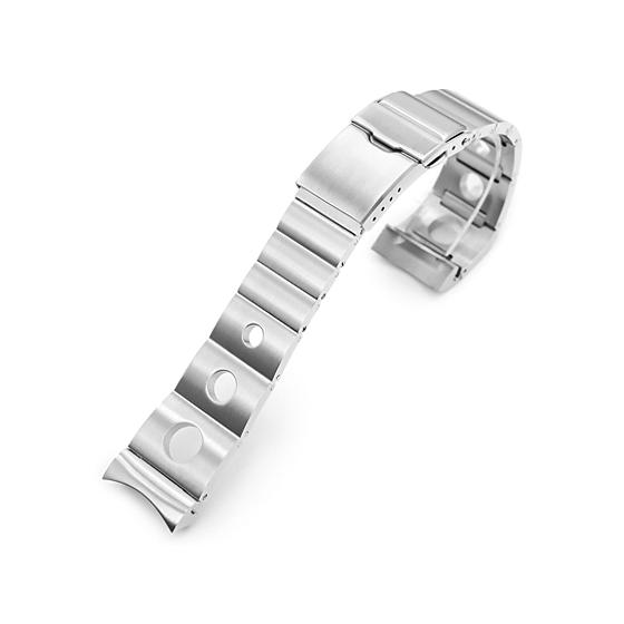 22mm メタル時計バンド ステンレス ロールボール2 ブレスレット バトン