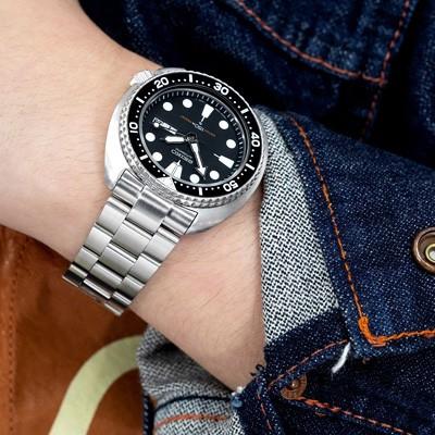 22mm メタル時計バンド ステンレススチール オイスター ブレスレット V