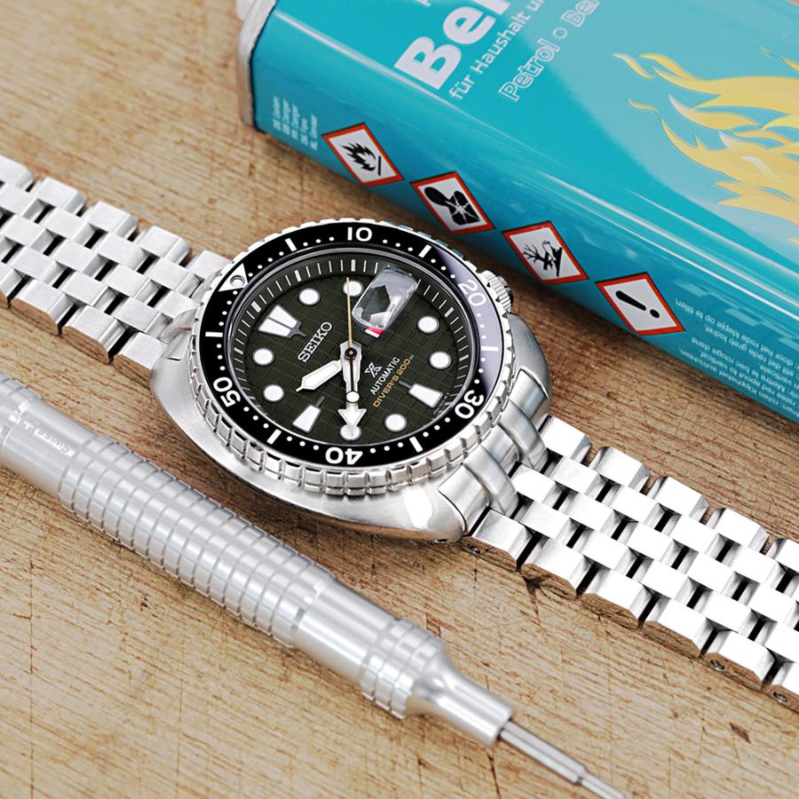 22mm メタル時計バンド ステンレス スーパーエンジニア2 ブレスレット