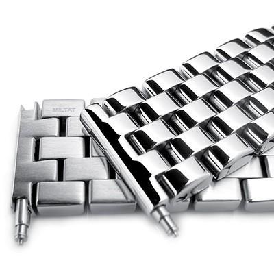 22mm メタル時計バンド ステンレススチール スーパーエンジニア