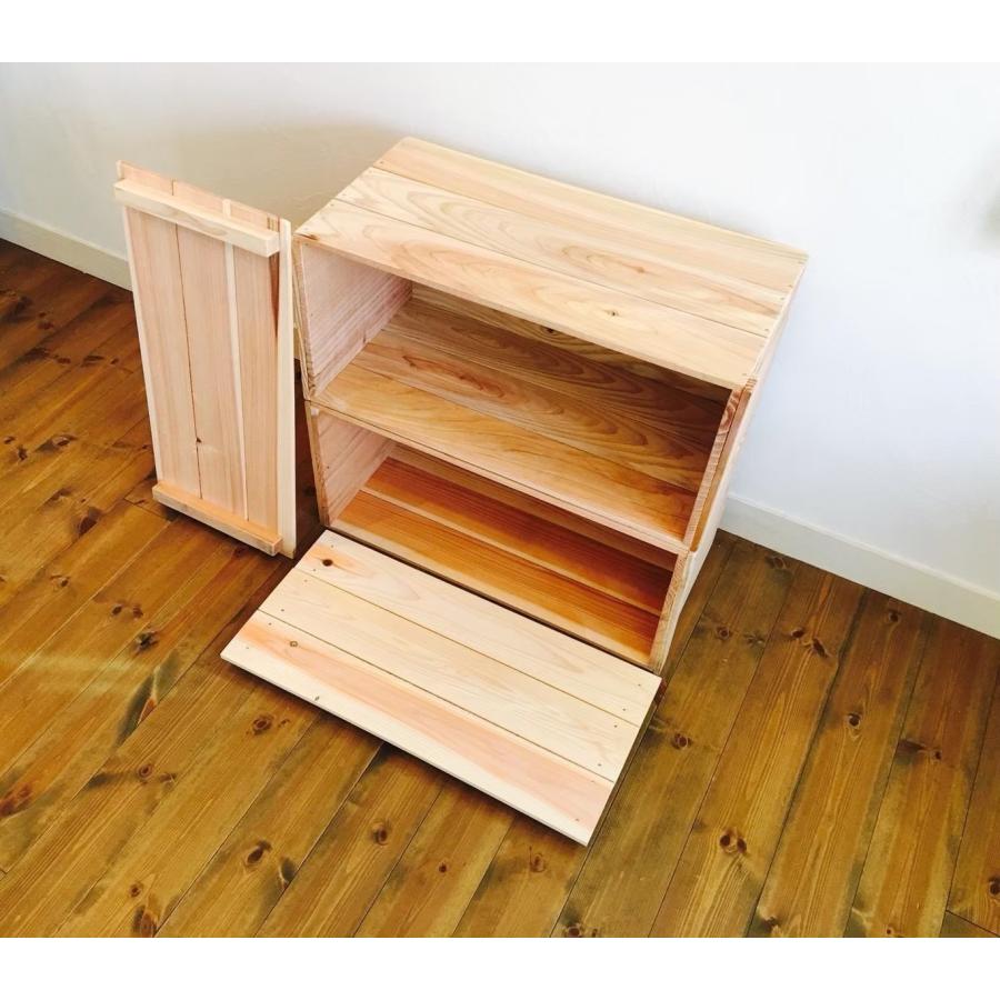 新品 蓋付き りんご箱 1箱 // 複数購入可 木箱 ウッドボックス 新品 蓋付き りんご箱 1箱 // 複数購入可 木箱 ウッドボックス