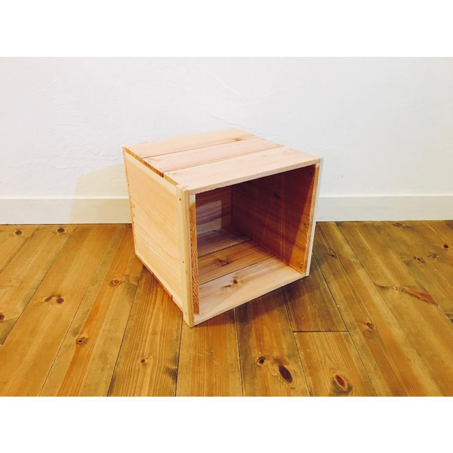 新品 りんご箱 角箱 2箱 // 複数購入可 木箱 ウッドボックス 新品 りんご箱 角箱 2箱 // 複数購入可 木箱 ウッドボックス
