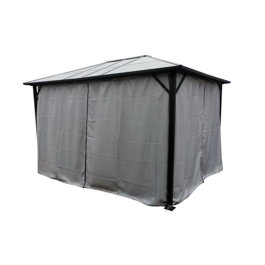 ✨美品✨ Havana 4×３M GAZEBO ガゼボ ポリカーボネート製の屋根 ガーデンファニチャー 【YWU1545233496】(56050円)
