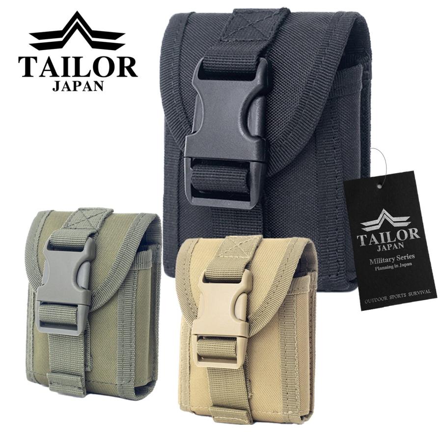 TAILOR JAPAN テイラージャパン ミニポーチ グレネードポーチ タバコ 