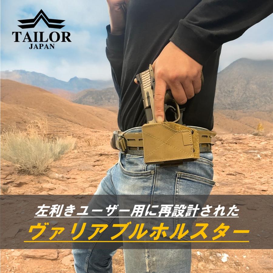 右用ホルスター　2個セット　サバゲー BHタイプ CQCレッグホルスターセット M92/96 右用 BK | サバゲー装備品