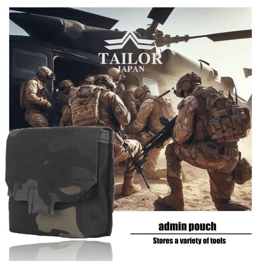 TAILOR JAPAN テイラージャパン アドミンポーチ タクティカルポーチ
