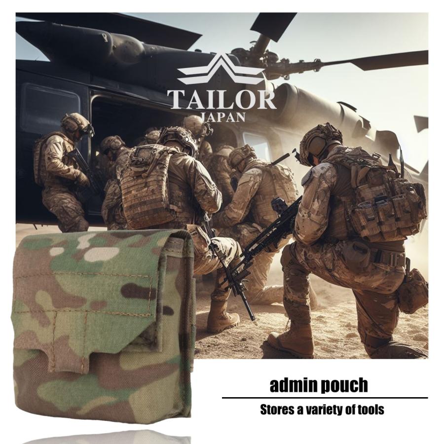 TAILOR JAPAN テイラージャパン アドミンポーチ タクティカルポーチ