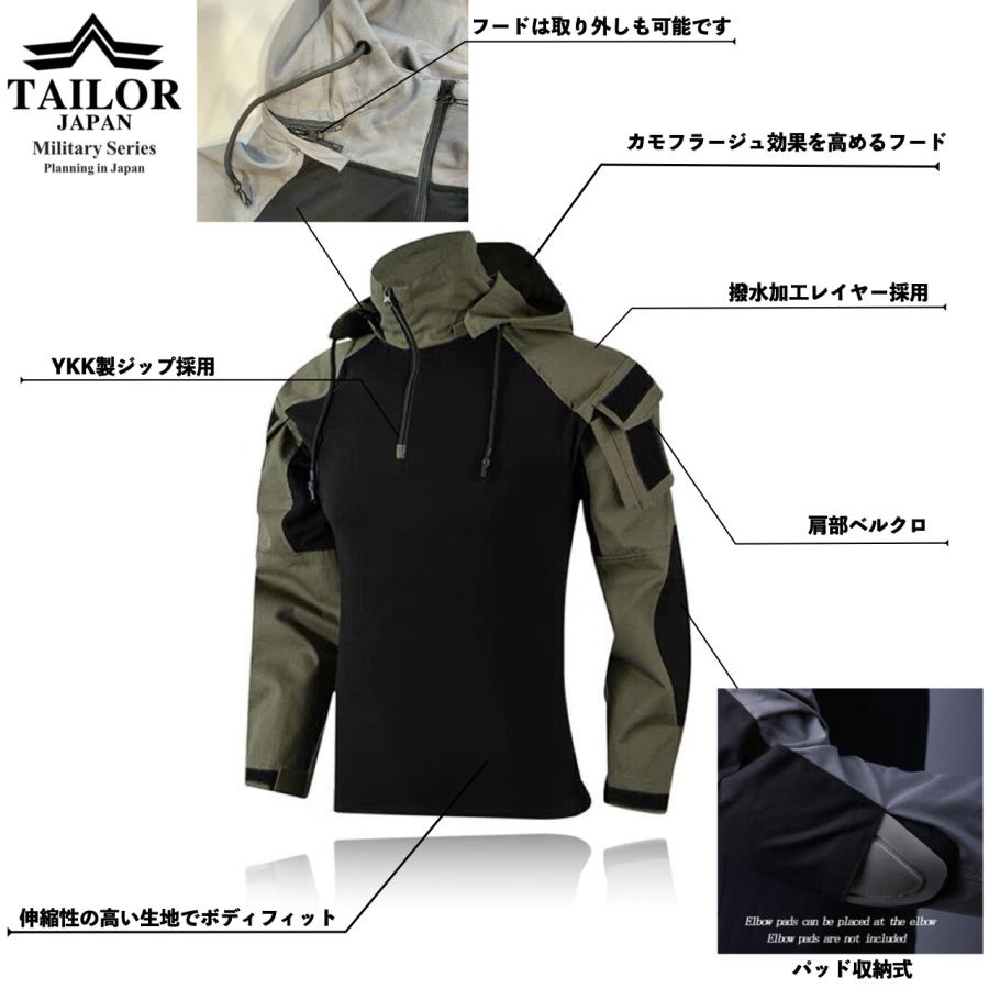 コンバットシャツWORKER KIT サバゲー用上下