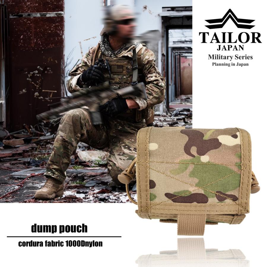 TAILOR JAPAN テイラージャパン新型 折りたたみ式 ダンプポーチ 腰袋