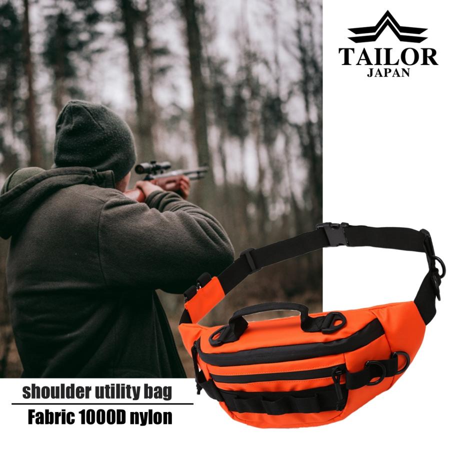 TAILOR JAPAN テイラージャパン 防水 狩猟 防災 ショルダーバッグ