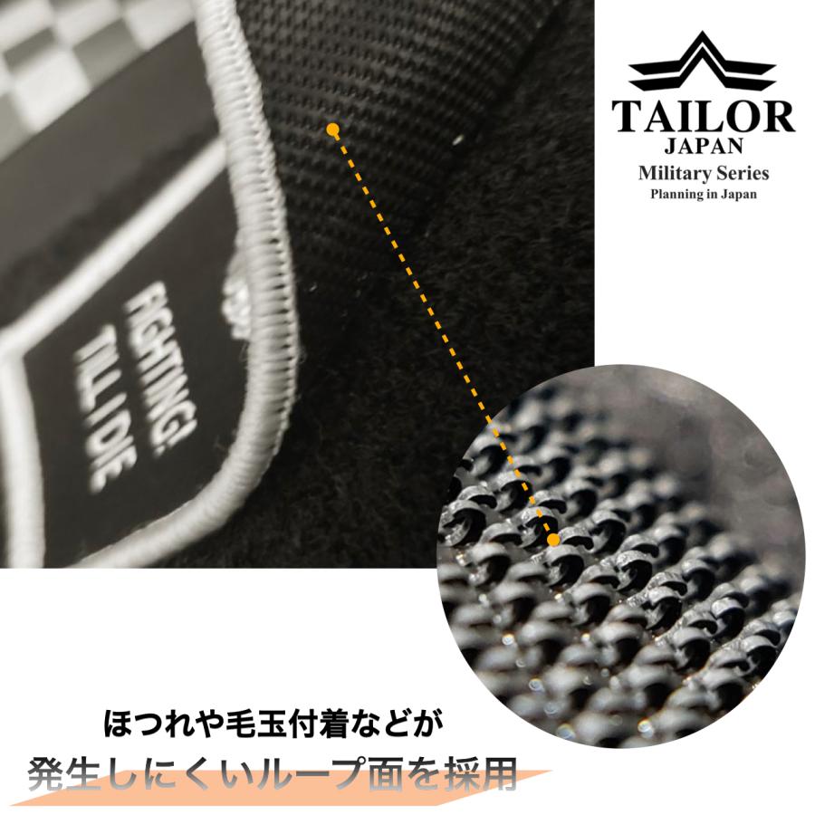 TAILOR JAPAN テイラージャパン ワッペン スカル パッチ ベルクロ