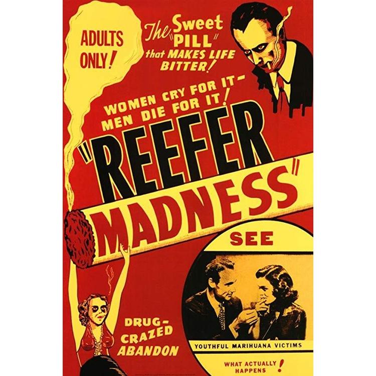 大型ポスター 「REEFER MADNESS Poster (プロパガンダ映画 リーファーマッドネス)」 : TAIMADO Yahoo!店 ...