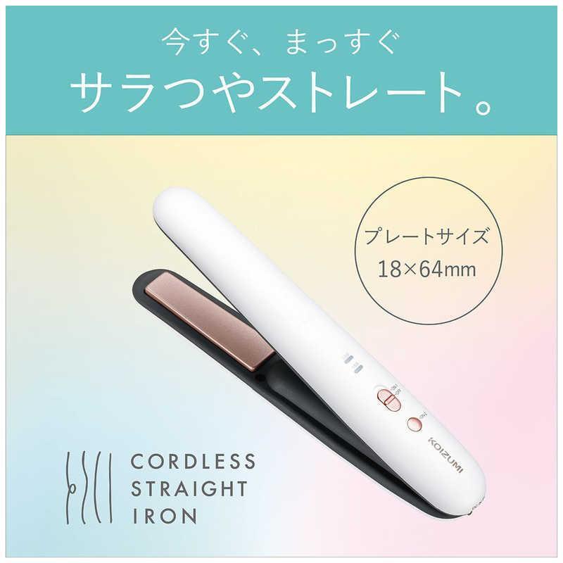 KOIZUMI（コイズミ） コードレス ストレート ヘアアイロン 〈KHS-8640W