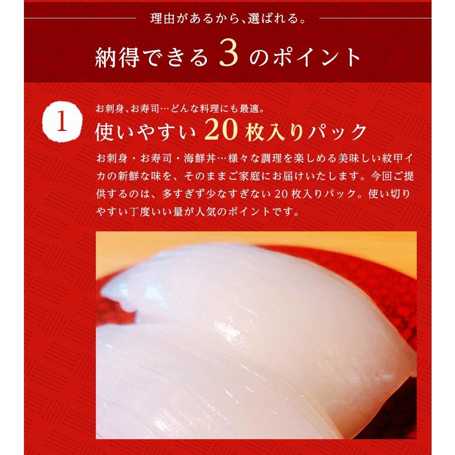 イカ 紋甲 いか 寿司 刺身 新鮮 口の中に広がる 甘味 旨味 鮮度抜群 実店舗 たいの鯛 播磨 5 008 2 廻鮮寿したいの鯛ショップ 通販 Yahoo ショッピング