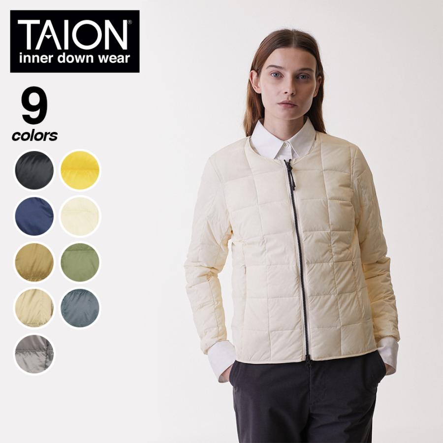 TAION (タイオン) レディース クルーネックWジップ インナーダウン ジャケット TAION-W105 :TAION-105L:TAION OFFICIAL - 通販 - Yahoo!ショッピング TAION (タイオン) レディース クルーネックWジップ インナーダウン ジャケット TAION-W105 :TAION-105L:TAION OFFICIAL - 通販 - Yahoo!ショッピング