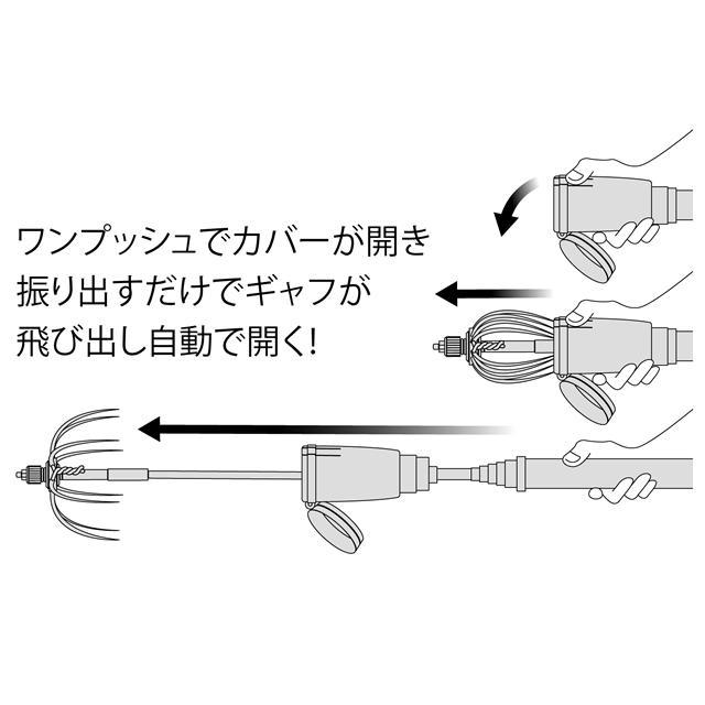 第一精工（DAIICHISEIKO） オートキングギャフ2.0 SS【一部地域を除き