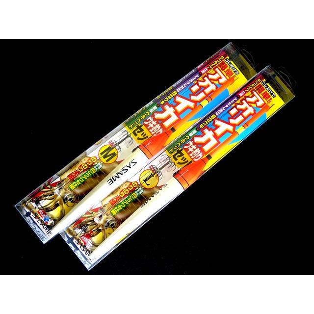 ささめ針 アオリイカ のりのり天国 簡単アオリイカウキ釣りセット M/L