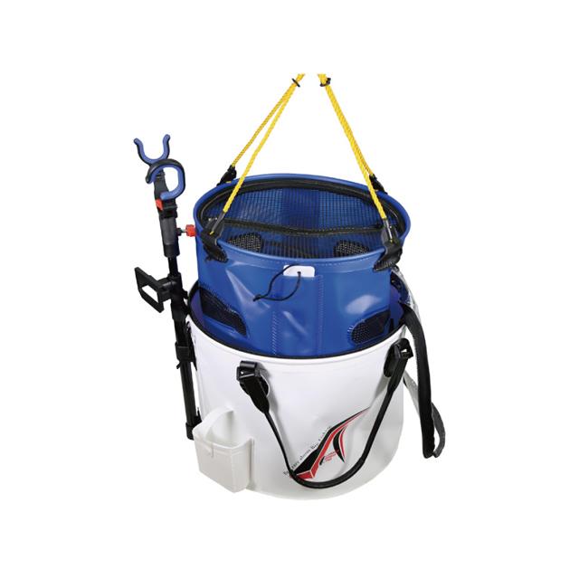 タカ産業 タカ産業(TAKA) 竿立付活アジブクバケツII 208-丸II35cm【一 
