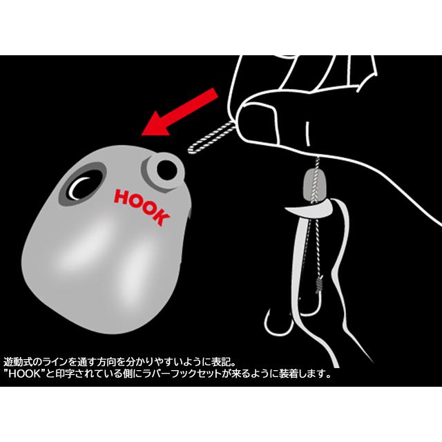 JACKALL（ジャッカル） TGビンビン玉スライドヘッドNEO 60g タイラバ