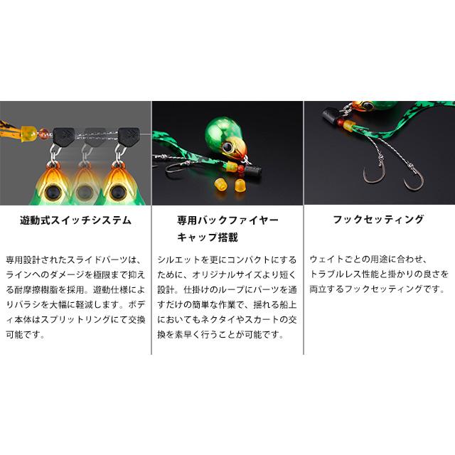 JACKALL（ジャッカル） TGビンビンスイッチ キャンディ 120g グリーン