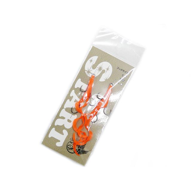スタート(START) 替えユニット トリプルフック ショートカーリー 蛍光オレンジ M :229-30477:鯛ラバ専門店 鯛らばねっと - 通販 - Yahoo!ショッピング スタート(START) 替えユニット トリプルフック ショートカーリー 蛍光オレンジ M :229-30477:鯛ラバ専門店 鯛らばねっと - 通販 - Yahoo!ショッピング
