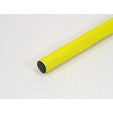 イレクターパイプ　安心のアルミ製品　軽量で高強度　フラットバー３本 yazaki ヤザキ イレクターパイプ 2500mm イエロー H-2500 AAS S Y1