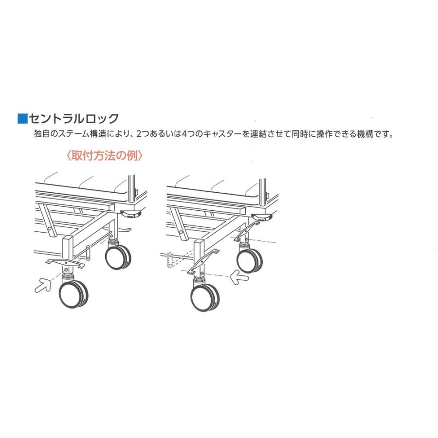 ハンマーキャスター ハンマー キャスター 差込みボス 車輪 707K-FA1