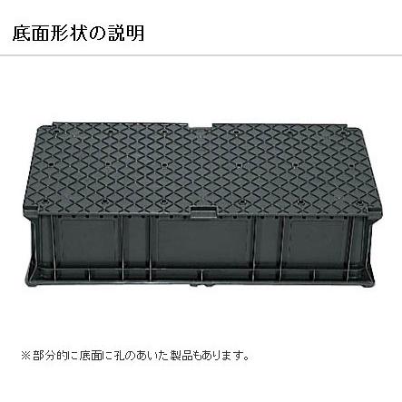 三甲（サンコー） サンボックス トロ函 B-4 水抜き孔有 202757 外寸