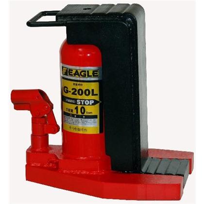 G-200L（爪ロング）安全弁付 レバー回転爪つきジャッキ 今野製作所