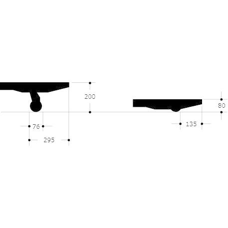 コレック ハンド パレット トラック ND10-48 ハンドリフト 積載荷重 1000kg フォーク長810mm｜tairaml｜09