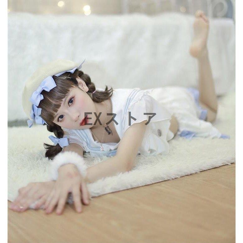 セーラ服水着かわいいゆめ萌コスプレ 原宿風 水着 学生 ガール パンツ付き ２点セット｜tairastore｜08