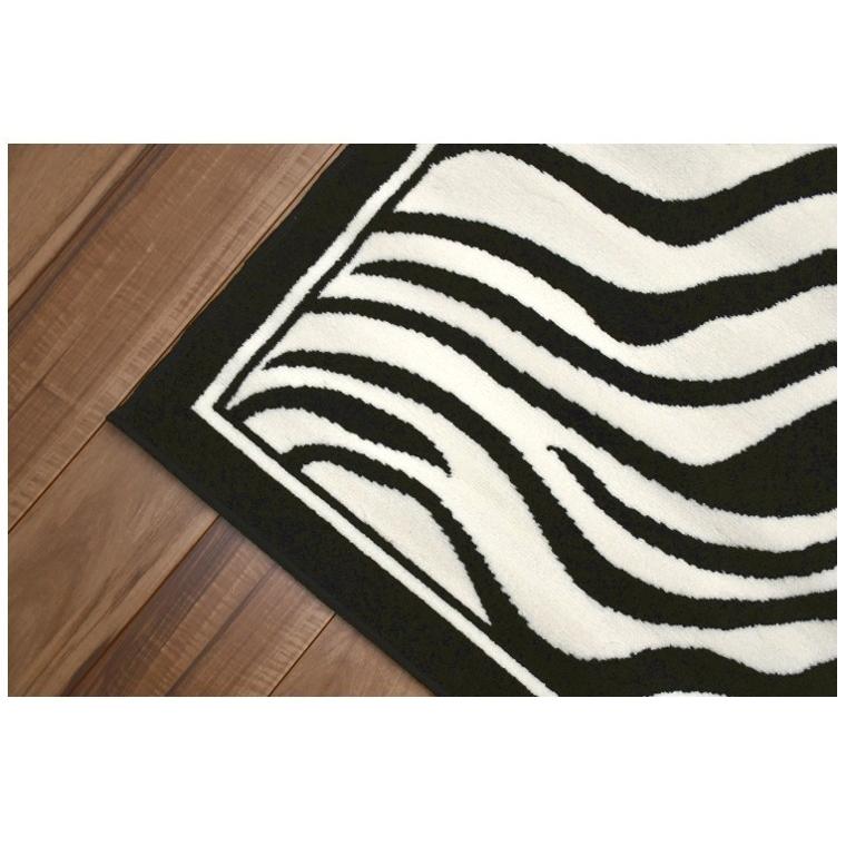ラグ 3畳 200×250cm カーペット 絨毯 おしゃれ 三畳 3帖 ゼブラ ヒョウ