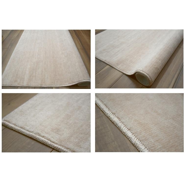 カーペット 防音カーペット 絨毯 6畳 じゅうたん ラグ 厚手 日本製 黒