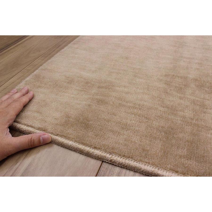 強力消臭 カーペット 防音 4.5畳 ラグ 絨毯 じゅうたん ペット アンモニア消臭 OSM (エミリス4.5畳) 江戸間4.5畳 261&times;261cm