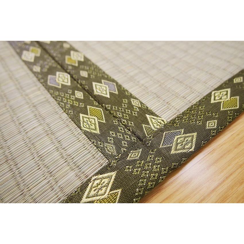 国産 い草 ござ 10畳 十畳 防カビ 江戸間 イ草 上敷き い草100