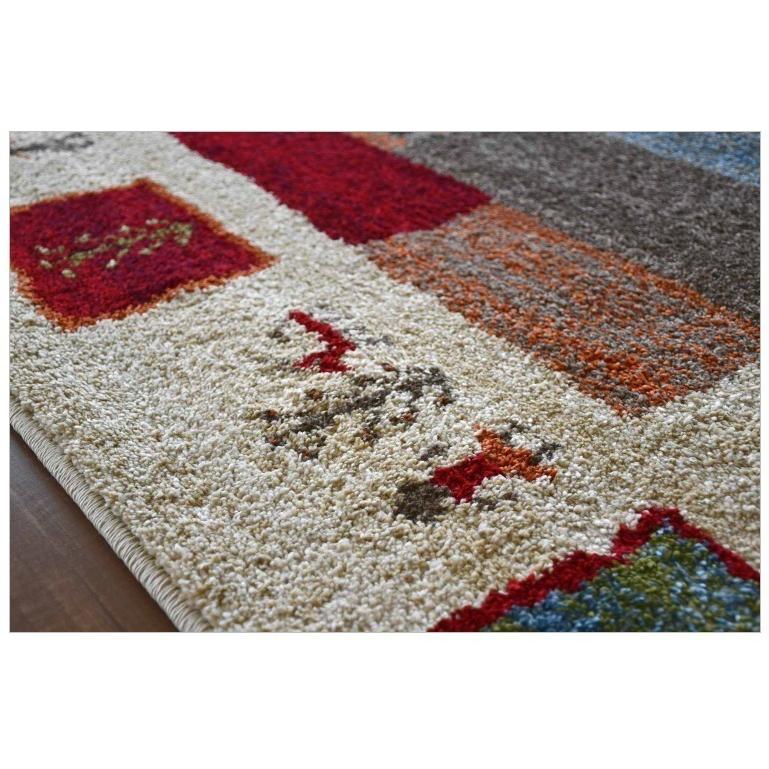 ギャッベ 絨毯 ラグ ラグマット 4.5畳 四畳半 240&times;240 じゅうたん 厚手 防炎 おしゃれ 当社在庫 (トア／ラーン240&times;240) 約4.5畳 240&times;240cm