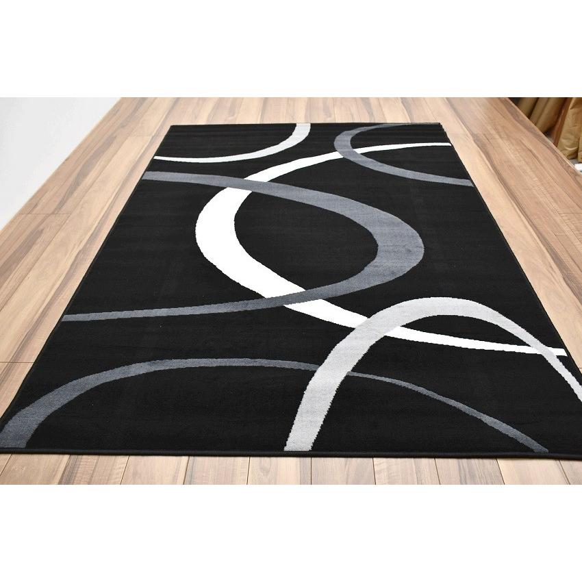 ラグ おしゃれ 3畳 4畳 絨毯 男前 メンズ カジュアル カーペット 黒 ベルギー Horus Color ホル Hor 約4畳 190 280cm Mens 大漁カーペット ヤフーショップ 通販 Yahoo ショッピング