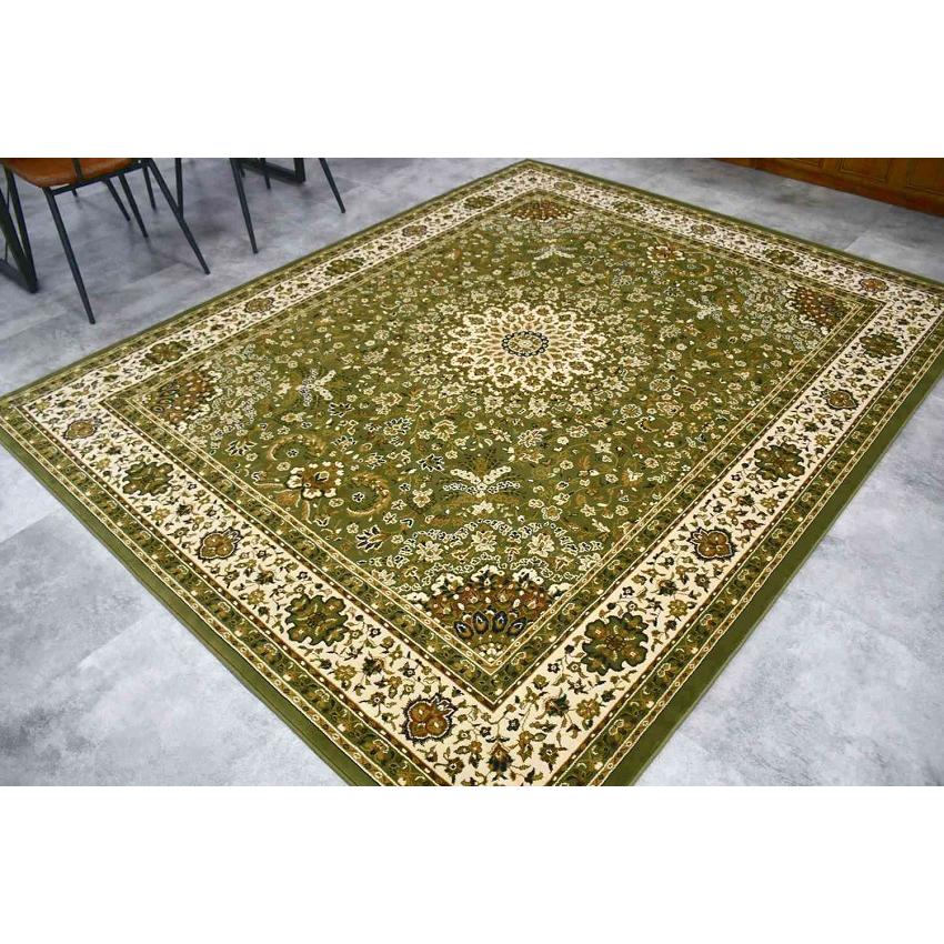 絨毯 ラグ おしゃれ カーペット 6畳 240x330cm 厚手 防炎 じゅうたん ウィルトン織 丸巻き クラシック 柄 当社在庫 (カララ240ｘ330) 約六畳 ラグマット 長方形_11