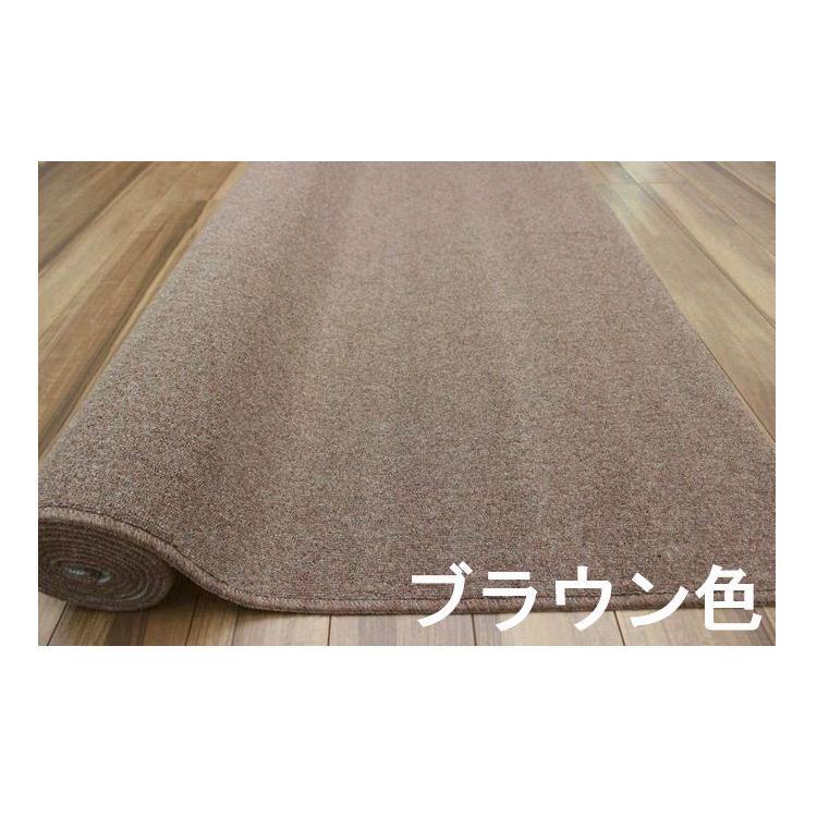 じゅうたん ラグ カーペット 絨毯 3畳 ウール 100％ 防炎 無地 ループ 高密度 三畳 3帖 OSM (ニューポート3畳) 江戸間３畳 176×261cm_14