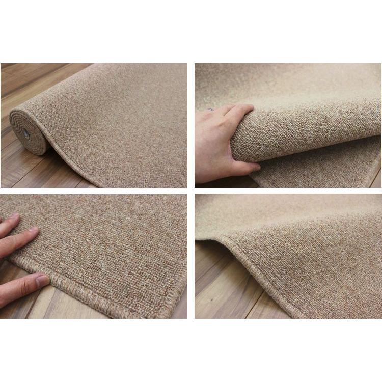 カーペット 4.5畳 ウール 100％ じゅうたん 絨毯 ラグ 防炎 無地