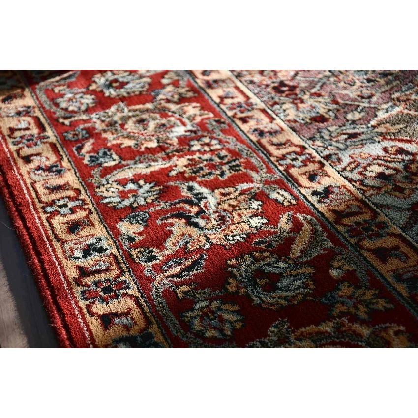 トルコ製ペルシャデザインのウィルトン織りラグ 約 160×230 cm 3畳 