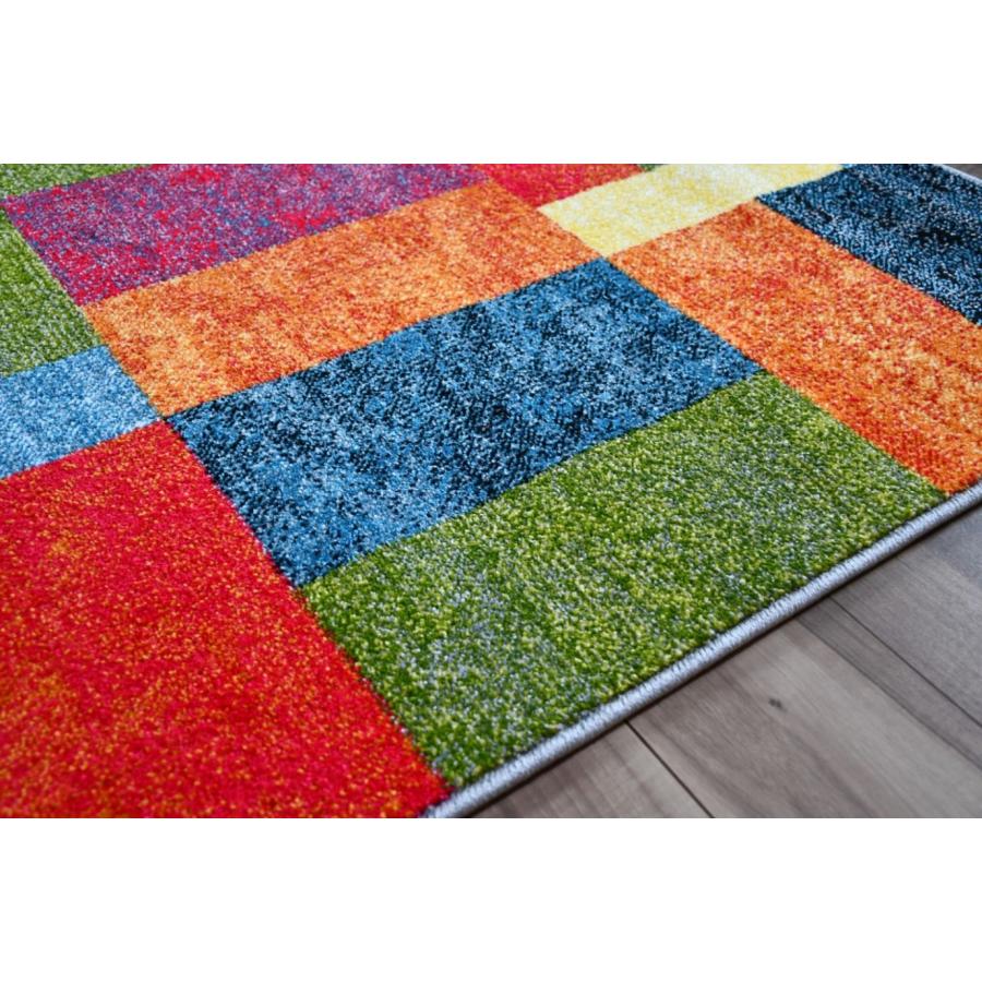 絨毯 ラグ 約6畳 240×340cm カーペット ギャベ柄 ギャッベデザイン