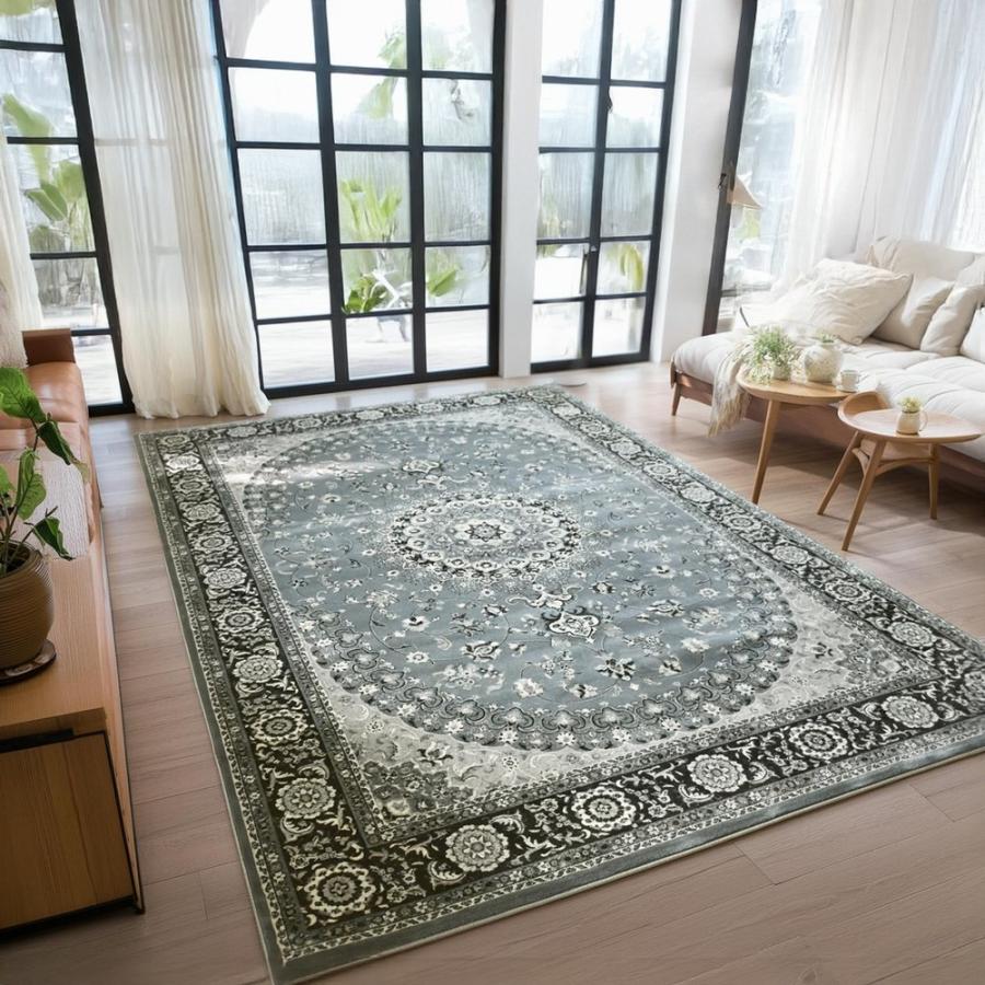 値下げ！ロナルド ネオ アッシュグレー ラグ カーペット 絨毯 ラグ 絨毯 6畳 240×330cm おしゃれ カーペット じゅうたん 60万ノット