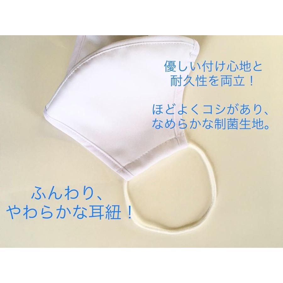 マスク ネイビー 保冷剤 付き M 2枚 布マスク 洗える 制菌 秋冬 大きい